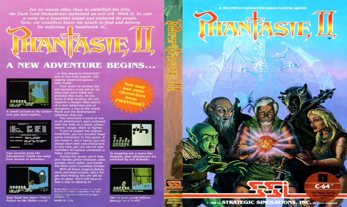 Phantasie II — box-texture (US)