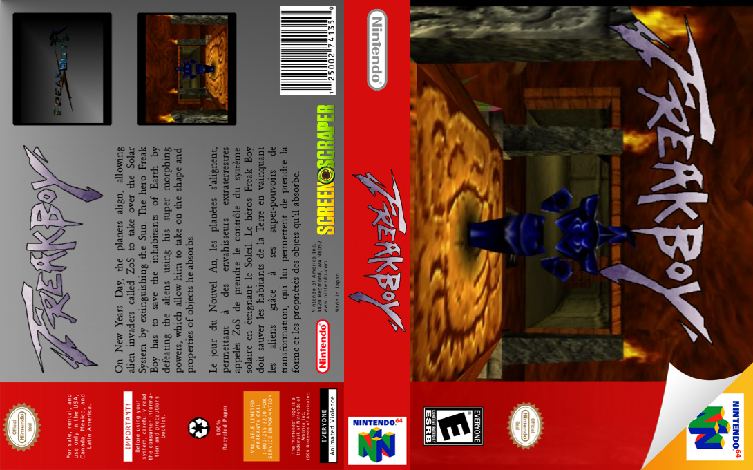 Freak Boy — box-texture (US)