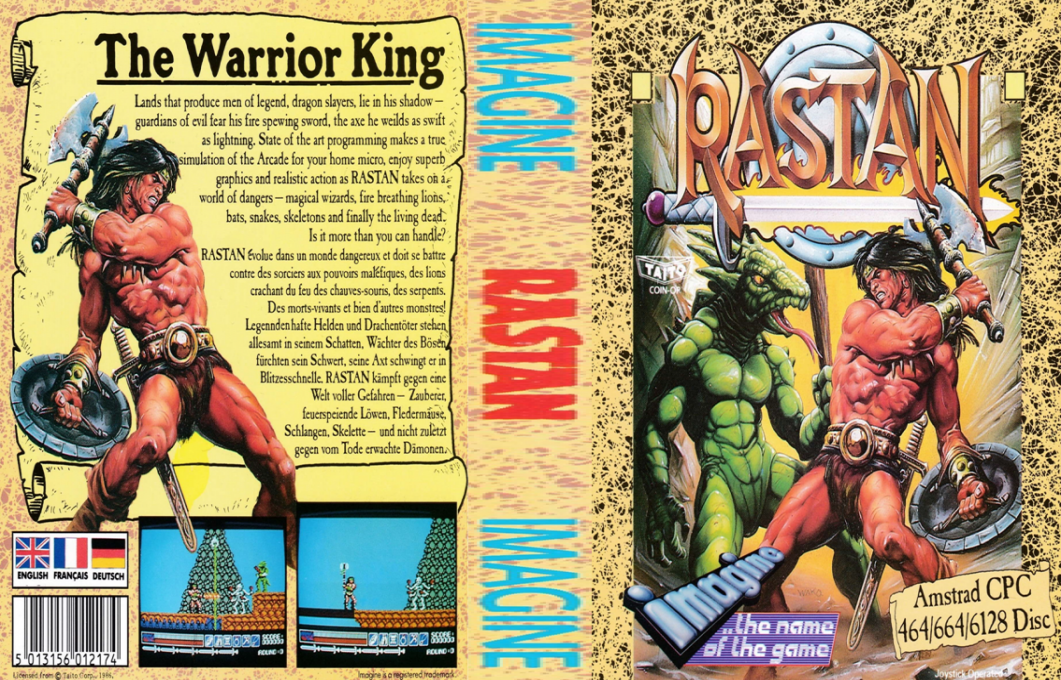 Rastan — box-texture (EU)