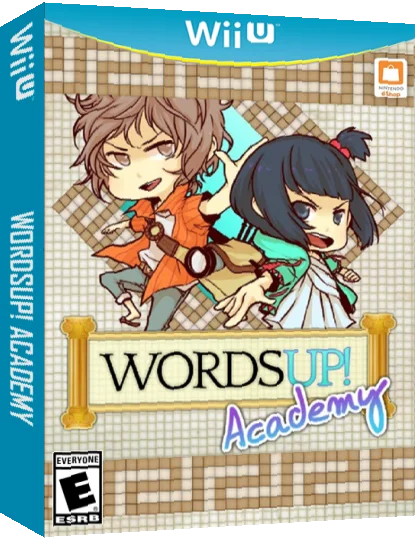 Words Up! Academy — box-3D (US)