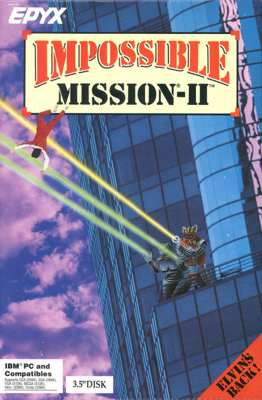 Impossible Mission 2 box art