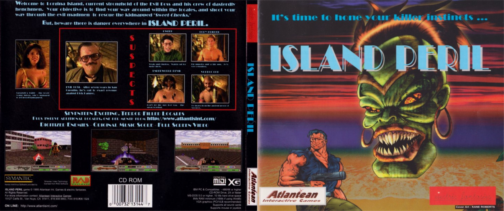 Island Peril — box-texture (CUS)