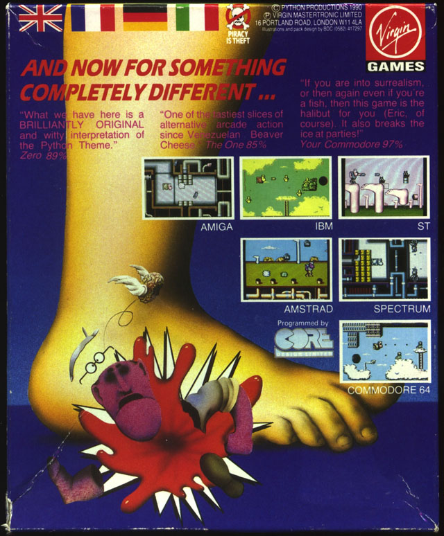 Monty Python's Flying Circus — box-2D-back (EU)