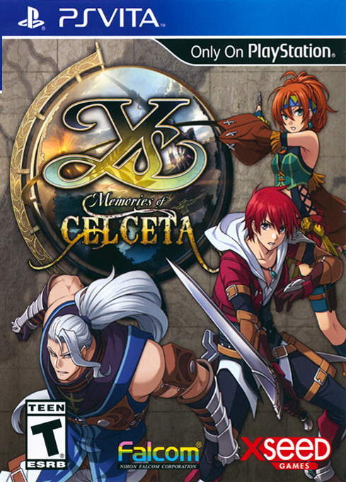 Ys - Memories of Celceta box art