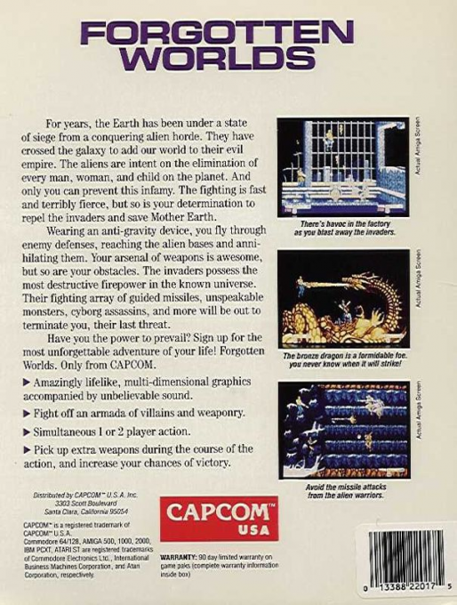 Forgotten Worlds — box-2D-back (US)