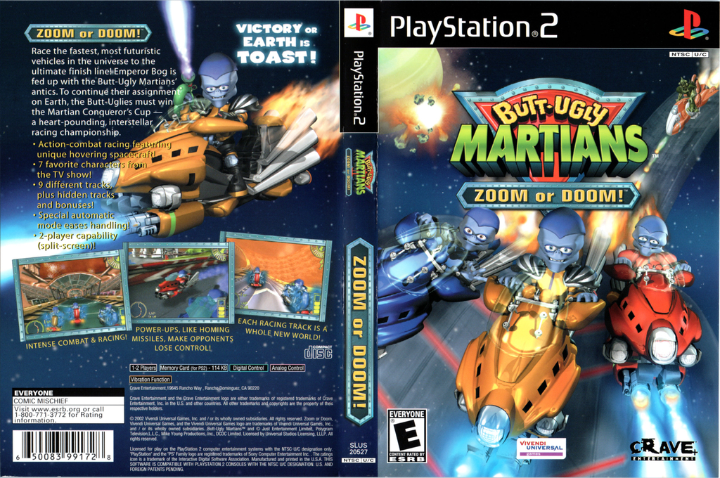Butt-ugly Martians - Zoom Or Doom! — box-texture (US)