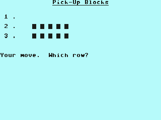 Pick-up Blocks — ss (WOR)