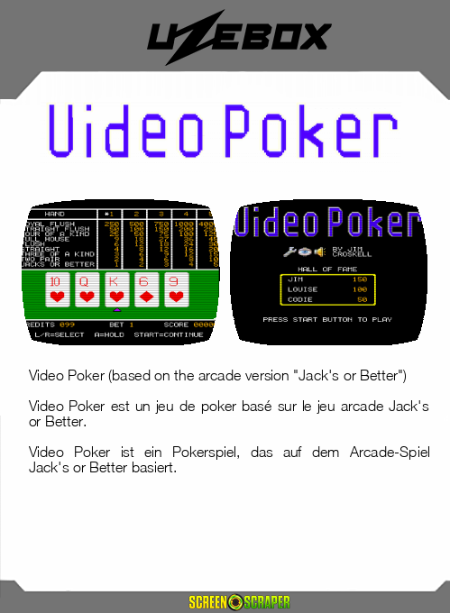 Videopoker — box-2D-back (SS)