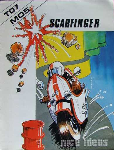 Scarfinger - La Moto Infernale box art