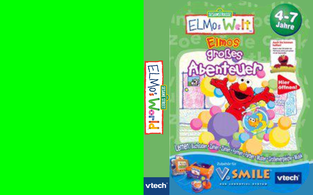 Elmo's World - Elmo's Big Discoveries — box-texture (DE)