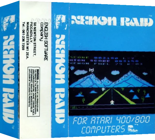 Xenon Raid — box-3D (WOR)