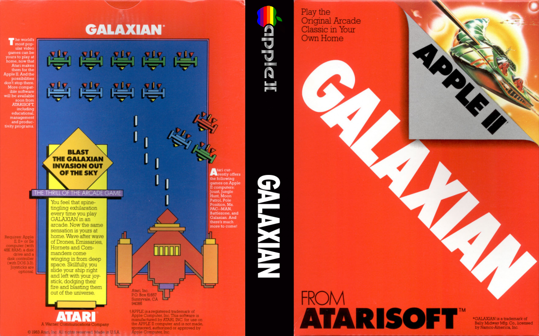 Galaxian — box-texture (US)