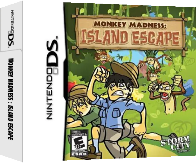 Monkey Madness - Island Escape — box-3D (US)