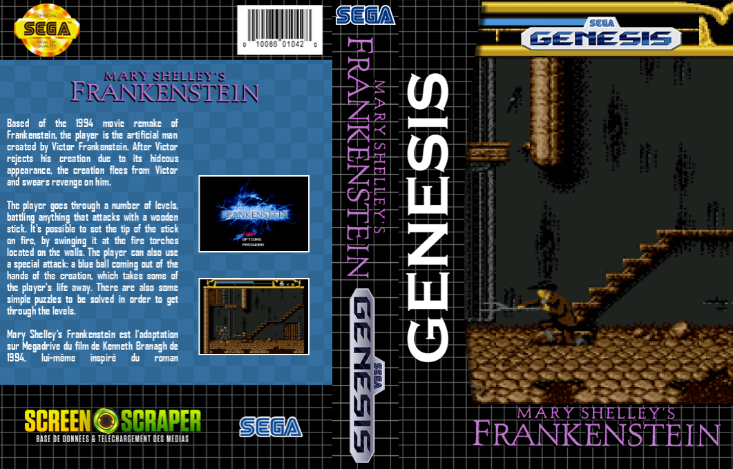 Mary Shelley's Frankenstein — box-texture (SS)