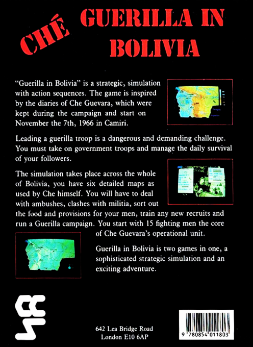 Guerilla in Bolivia — box-2D-back (EU)