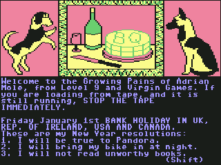 Growing Pains Of Adrian Mole, The — ss (WOR)