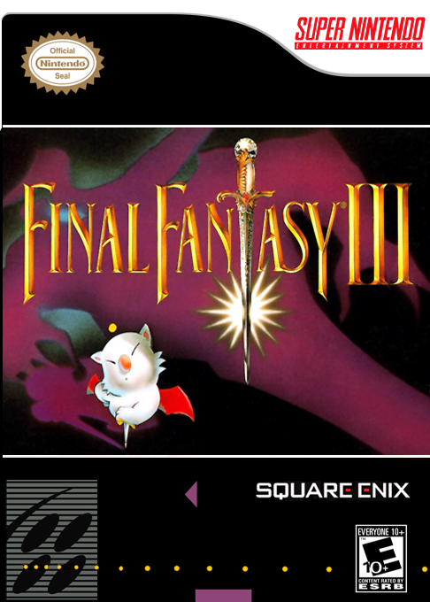 Final Fantasy 3 box art