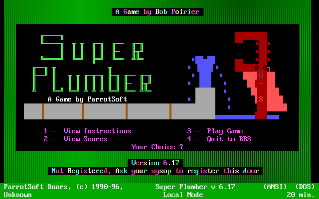 Super Plumber box art