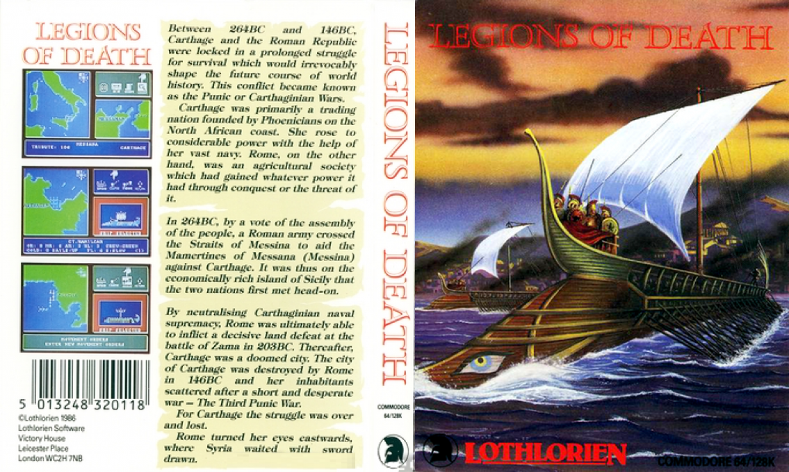 Legions Of Death — box-texture (EU)