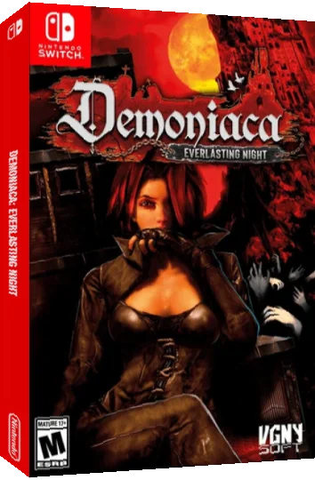 Demoniaca - Everlasting Night — box-3D (US)