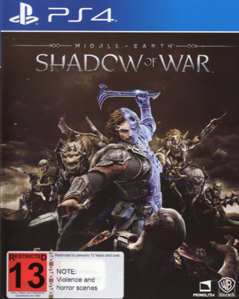 Middle-Earth - Shadow of War box art