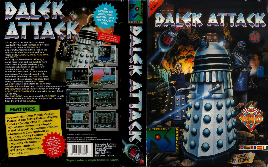 Dalek Attack — box-texture (EU)