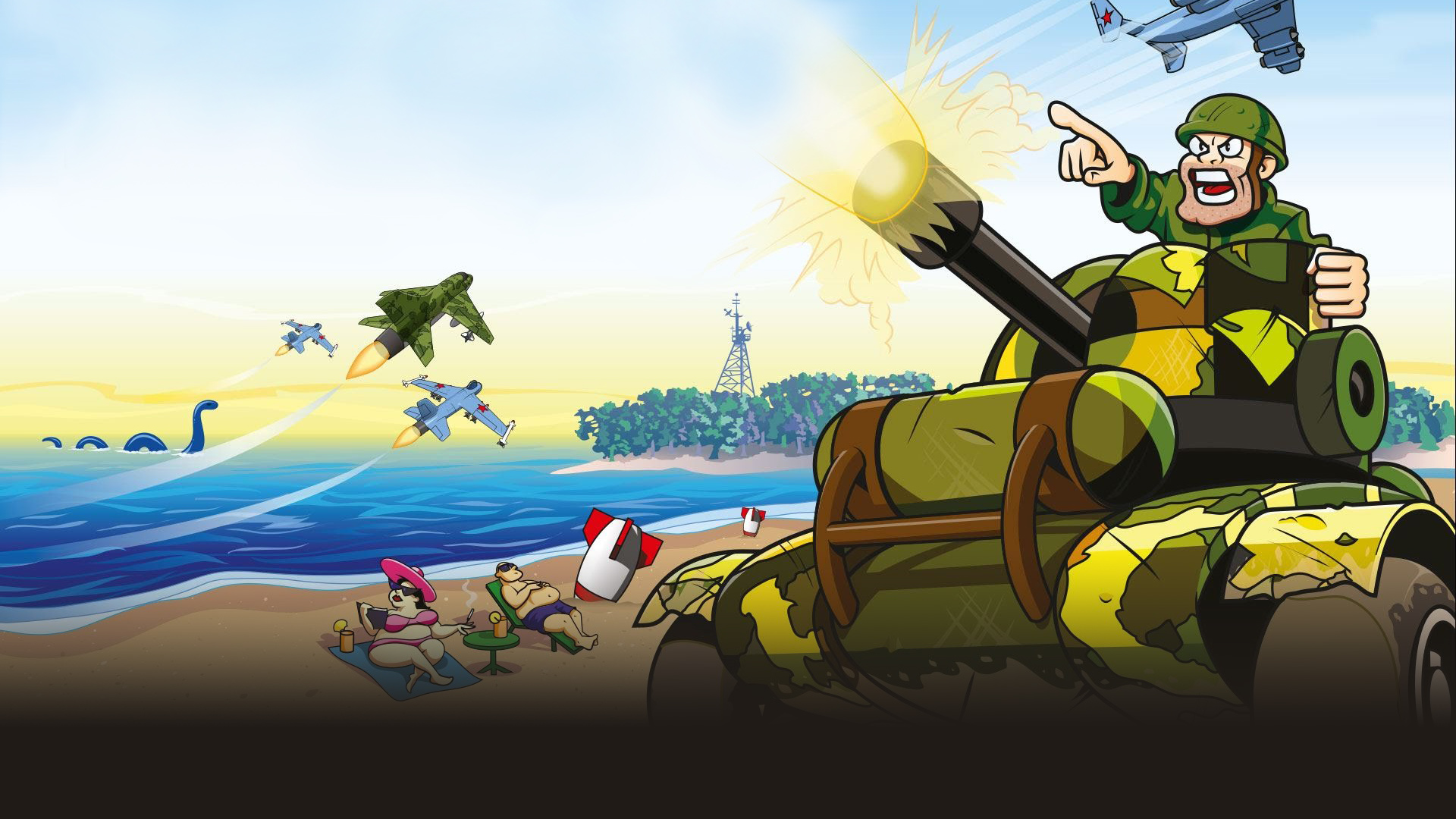 Heavy Weapon - Atomic Tank — fanart
