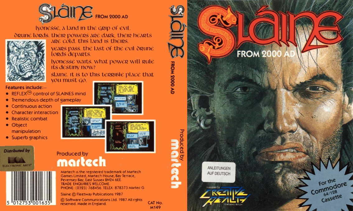 Slaine From 2000 AD — box-texture (EU)