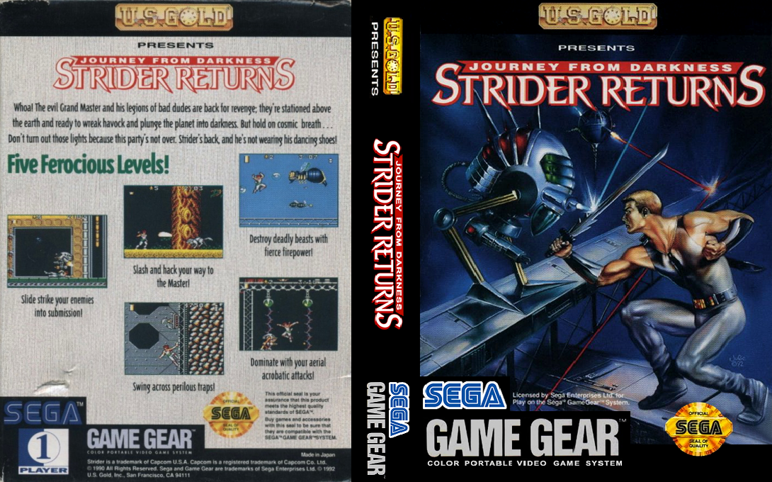 Journey from Darkness - Strider Returns — box-texture (US)