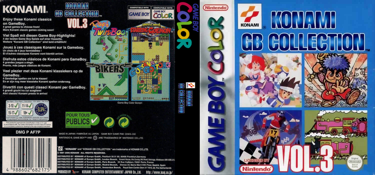 Konami Gb Collection Vol. 3 — box-texture (EU)