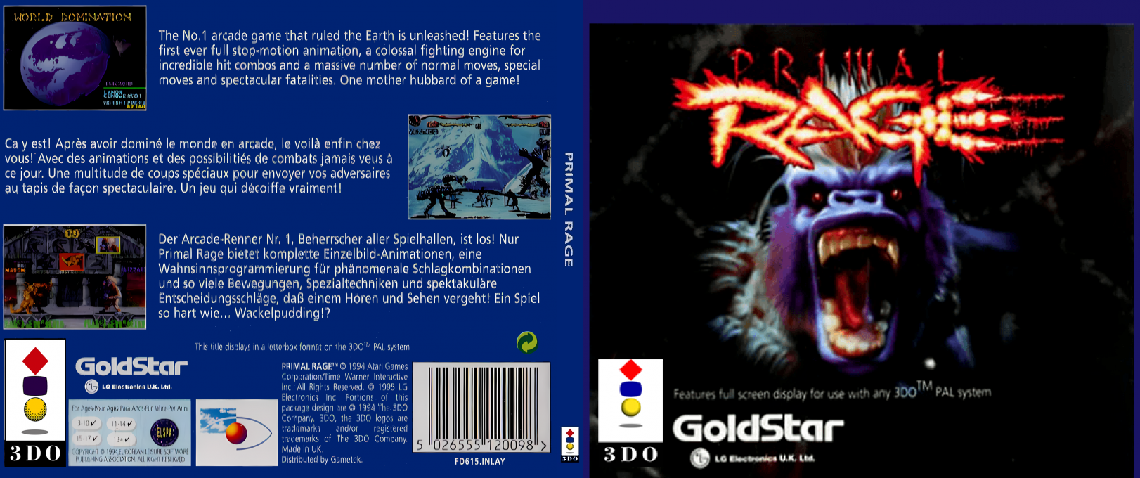 Primal Rage — box-texture (EU)