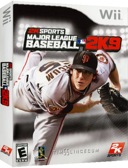 Major League Baseball 2K9 — box-3D (US)