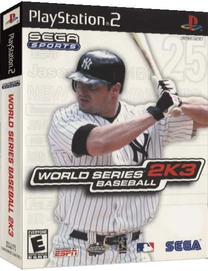 World Series Baseball 2K3 — box-3D (US)