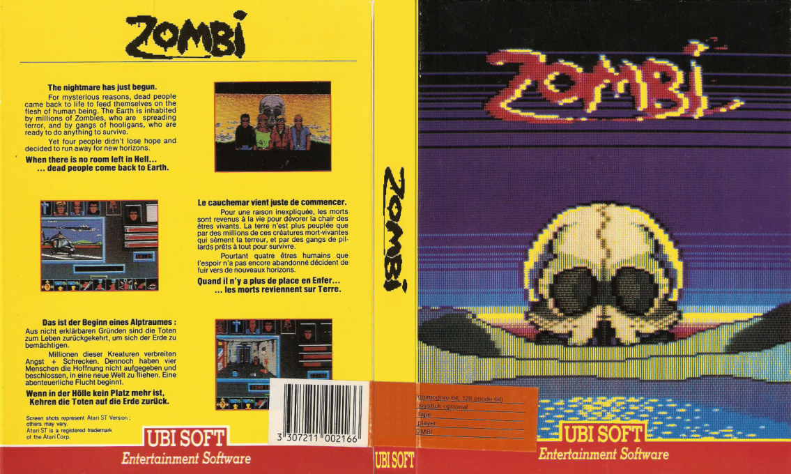Zombi — box-texture (EU)