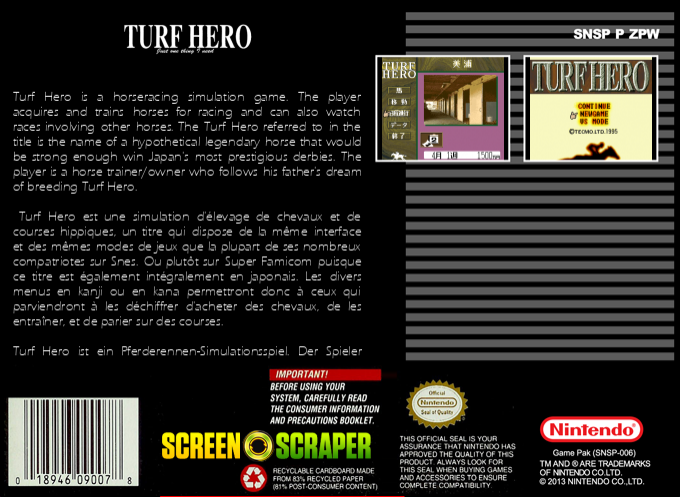 Turf Hero — box-2D-back (SS)