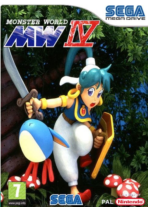 Monster World 4 — box-2D (EU)