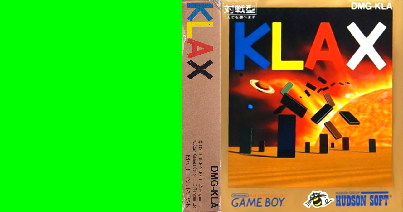 Klax — box-texture (JP)
