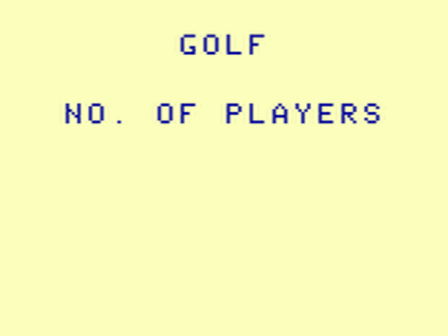 Golf — sstitle (WOR)