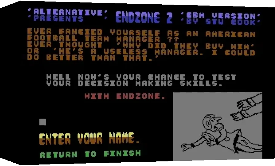 Endzone 2 — box-3D (WOR)
