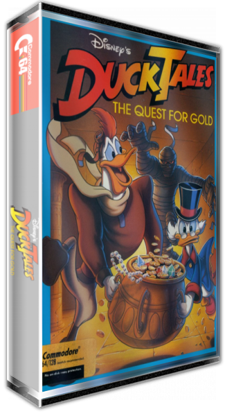 Duck Tales - The Quest for Gold — box-3D (US)