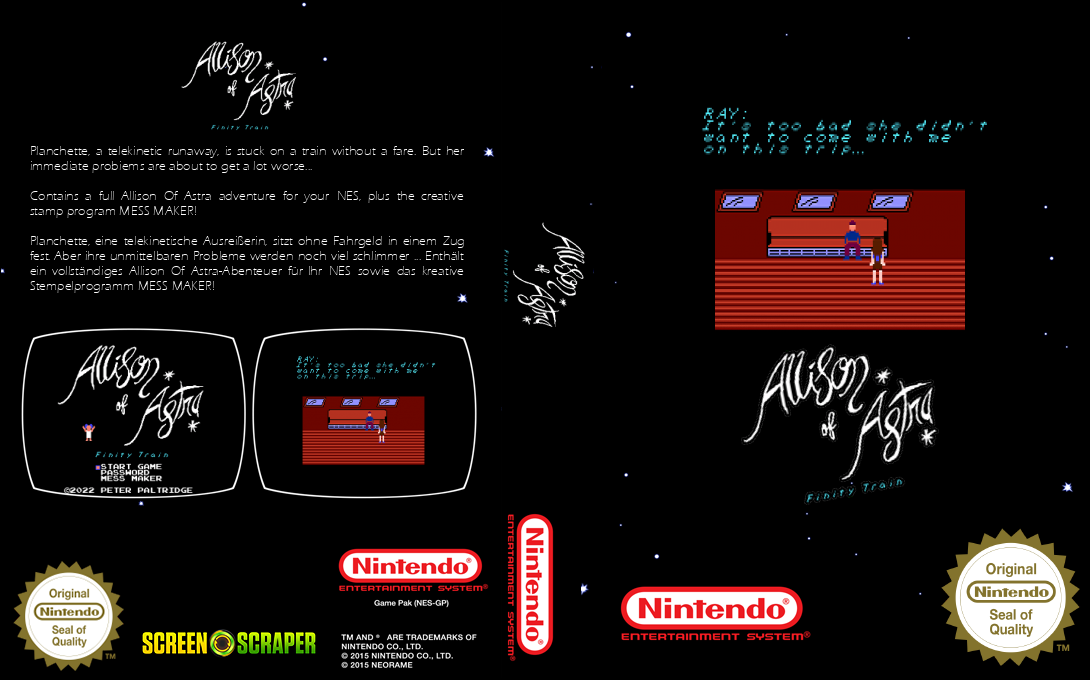 Allison Of Astra - Finity Train — box-texture (SS)