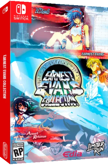 Earnest Evans Collection — box-3D (US)