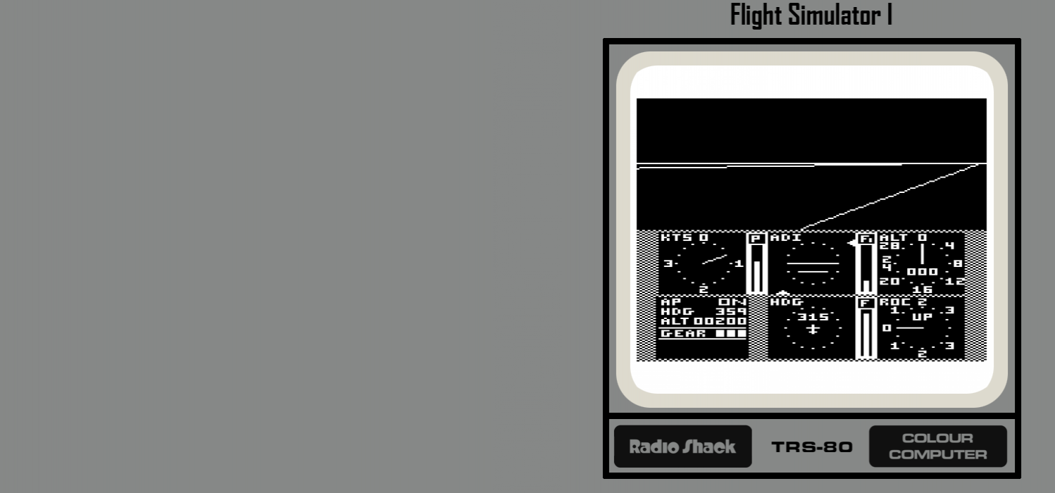 Flight Simulator I — box-texture (SS)