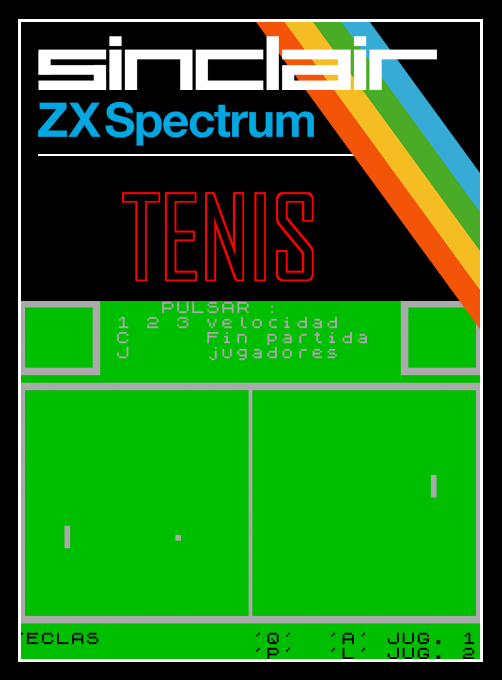 Tenis box art