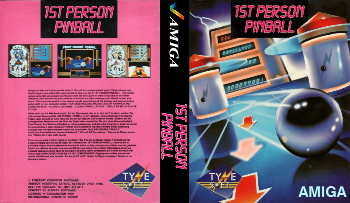 First Person Pinball — box-texture (EU)