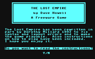 The Lost Empire — sstitle (EU)