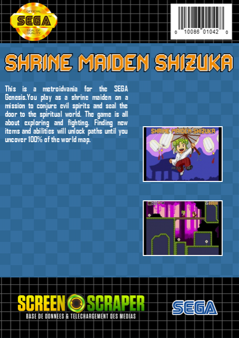 Shrine Maiden Shizuka — box-2D-back (SS)