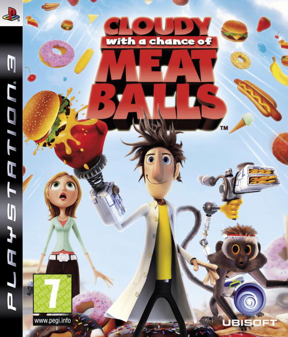 Cloudy with a Chance of Meatballs — box-2D (EU)