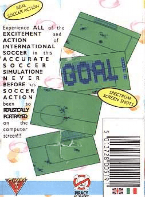 European Soccer Challenge — box-2D-back (EU)