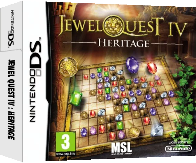 Jewel Quest IV - Heritage — box-3D (EU)